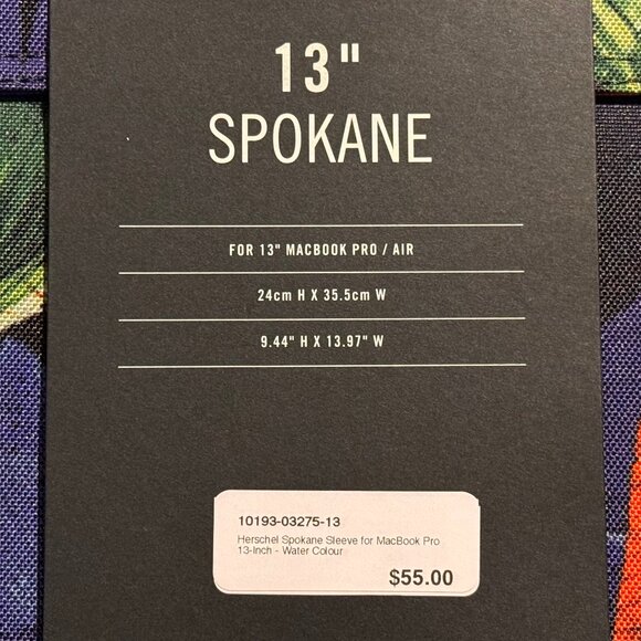 Herschel Laptop Sleeves - Floral Watercolour - 13"-16" - Picture 4 of 7